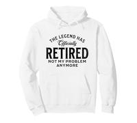 Vintage Retired 2026 Not My Problem Anymore Sweat à Capuche