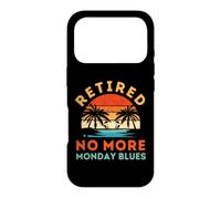 Vintage Retired No More Monday Blues Retirement Coque pour iPhone 17 Pro