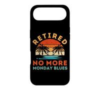 Vintage Retired No More Monday Blues Retirement Coque pour iPhone Air