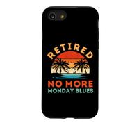 Vintage Retired No More Monday Blues Retirement Coque pour iPhone SE (2020) / 7/8