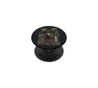 Vintage Retriever Chien Canard Chasse Marais Extérieur PopSockets PopGrip Adhésif