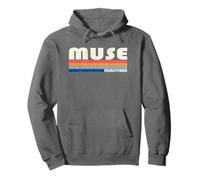 Vintage Rétro 70s 80s Style Ville natale de Muse, PA Sweat à Capuche