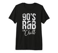 Vintage Retro Cool I Love 90's R&B & Chill R&B Music Lovers T-Shirt Haut de Gamme
