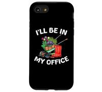 Vintage Retro Gardening Decor life's I'll Be in My Office Coque pour iPhone SE (2020) / 7 / 8
