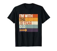 Vintage Rétro Je suis avec Le Jeune de 20 Ans T-Shirt