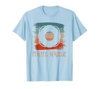 Vintage Retro Maître Nageur Sauveteur T-Shirt, Homme, Bleu Céleste, L