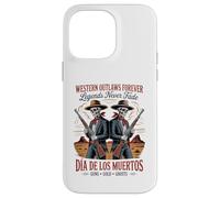 Vintage Rétro Mexicain Día de Los Muertos Coque pour iPhone 14 Pro Max