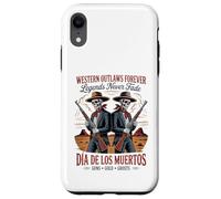 Vintage Rétro Mexicain Día de Los Muertos Coque pour iPhone XR