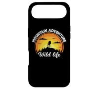 Vintage Retro Mountains Outdoor Wildlife Mountain Adventure Coque pour iPhone Air