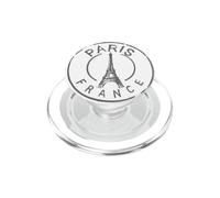Vintage Rétro Paris France Tour Eiffel 14 Juillet Poche PopSockets PopGrip pour MagSafe