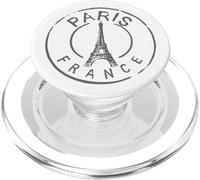 Vintage Rétro Paris France Tour Eiffel Amour Hommes Femmes Enfants PopSockets PopGrip pour MagSafe