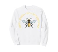 Vintage Retro Save The Bees Honeybee Bee Kind to Everyone Sweatshirt