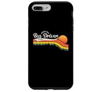 Vintage Retro School Bus Driver World's Best Bus Driver Ever Coque pour iPhone 7 Plus/8 Plus