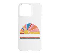 Vintage Retro Style Graphic Sunset Summer Lazy Daze Coque pour iPhone 15 Pro Max