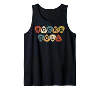 Vintage Retro Style Playing Music Guitar Forever Rock N Roll Débardeur