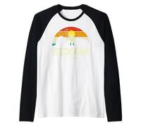 Vintage Retro Style Skyline Desert Landscape Sedona Arizona Manche Raglan