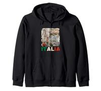 Vintage Retro Venise Venezia Landmarks Italia Travel Sweat à Capuche