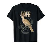 Vintage Ringneck Colombe Observation des Oiseaux Art Nature Amour Oiseaux T-Shirt