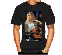 Vintage Rock and Roll Kurt Donald Cobain T Shirt Women Men Harajuku Hip-hop Graphic Tshirts Unisex Fashion Streetwear Ropa Mujer