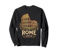Vintage Rome Italie Colisée Ancient Roman Landmark 3 Sweatshirt