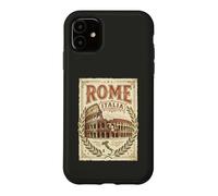 Vintage Rome Italie Colisée Ancient Roman Landmark 4 Coque pour iPhone 11