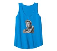 Vintage Rosie The Riveter Débardeur, Femme, Saphir, XL