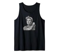 Vintage Rosie The Riveter Débardeur, Homme, Noir, M