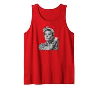 Vintage Rosie The Riveter Débardeur, Homme, Rouge, S