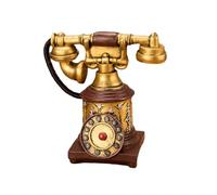 Vintage Rotarys Bureau Téléphone Répliques Résine Européenne Artisanat Bureau Maison Film Accessoires Décoration de Table Styles Industriels Rotary Téléphone Ornements