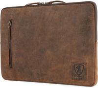 Vintage Sacoche D'Ordinateur Portable En Cuir Nico, Housse Laptop, Étui De Protection Pour Ordinateur, Computer Sleeve[ZHB0193]