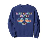 Vintage Saint Maarten Vacation 2026 Voyage Plage Vacay Sweatshirt