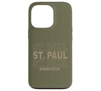 Vintage Saint Paul Minnesota Coque pour iPhone 13 Pro