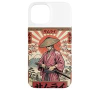 Vintage Sakura Samurai Warrior Art Japonais Rétro Japon Coque pour iPhone 15