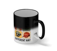 Vintage Same Shit Different Hat Sarcastic Political Satire Mug - Funny Anti Trump Meme Coffee Cup - Protest Graphic Gift Magie noire tasse à café Mug
