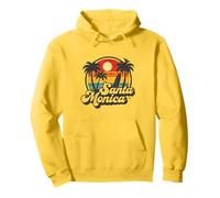 Vintage Santa Monica Beach California Surf Surf 70's Sweat à Capuche