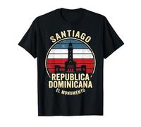Vintage Santiago Republica Dominicana El Monumento T-Shirt