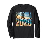 Vintage SARDAIGNE 2026 Voyage Vacay Sisters Moms Squad Manche Longue