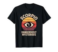 Vintage Scorpio Horoscope & Zodiac Graphic Design Clothing T-Shirt