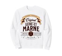 Vintage Seine-Et-Marne Département France Sweatshirt