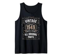 Vintage Since 1949 76e Anniversaire 76 Ans Meme Original Débardeur