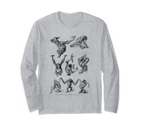 Vintage Singes Singes Chimpanzé Primates Evolution Biologie Manche Longue