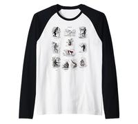 Vintage Singes Singes Chimpanzé Primates Evolution Biologie Manche Raglan