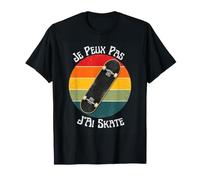 Vintage Skateur Je Peux Pas J'Ai Skate T-Shirt