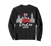 Vintage Sketch Hand Drawn London T Shirt, London Landmarks Sweatshirt