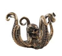 Vintage Skull Resin Octopus Mug Holder - Tea Cup Holder for Home Bar
