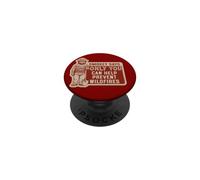 Vintage Smokey Bear Sign Only You Can Prevent Wildfires PopSockets PopGrip Adhésif