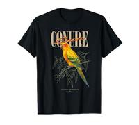 Vintage Soleil Conure Observation des Oiseaux Art Nature Amour Oiseaux T-Shirt