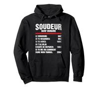 Vintage Soudeur Tarif Horaire Humour Soudeur Sweat à Capuche