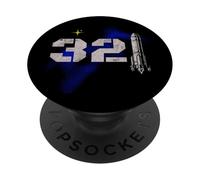 Vintage Space Coast 321 Rocket Launch Souvenir PopSockets PopGrip Adhésif