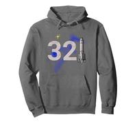 Vintage Space Coast 321 Rocket Launch Souvenir Sweat à Capuche
